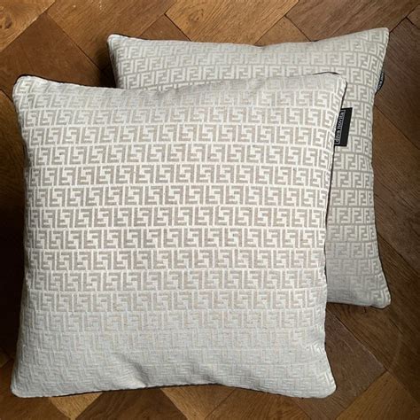 fendi casa pillows for sale|fendi casa furniture catalog.